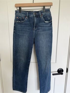 Pistola Mid-Wash Straight Leg Jeans